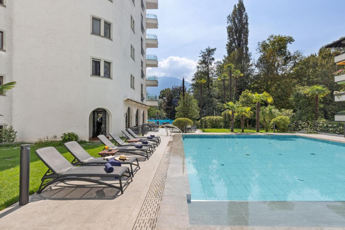 לוקרנו Aparthotel Al Lago מראה חיצוני תמונה