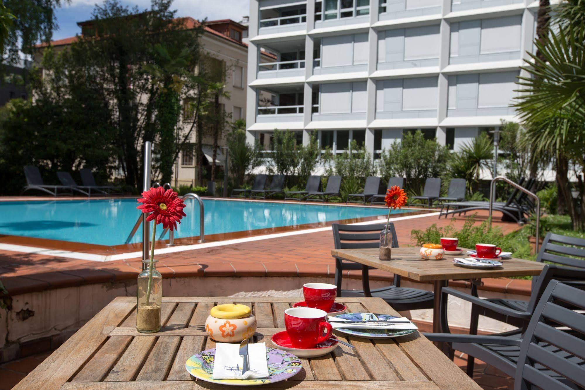 לוקרנו Aparthotel Al Lago מראה חיצוני תמונה